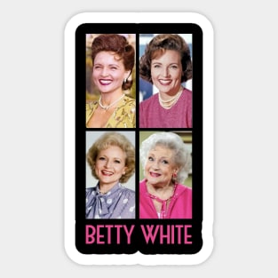 Betty white beautiful Sticker